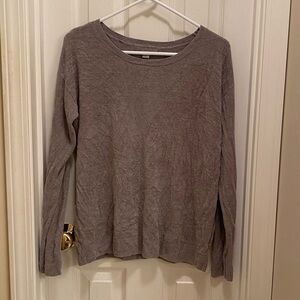 Barefoot Dreams sweater closet staple neutral athleisure comfy cozy soft workout